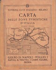 Carta geografica touring usato  Castellana Grotte