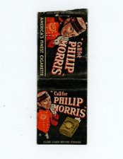 Vtg matchbook philip for sale  Olympia