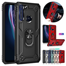 Funda protectora con soporte blindado a prueba de golpes con anillo a prueba de golpes para Motorola One Fusion/action/G14/G54/51 segunda mano  Embacar hacia Argentina