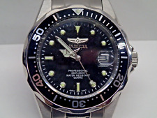 Relógio masculino Invicta Pro Diver 8932 mostrador preto quartzo aço inoxidável funcionando comprar usado  Enviando para Brazil