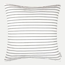 Striped cushion black for sale  STOCKPORT