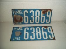 Pennsylvania 1915 license for sale  York
