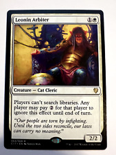 MTG Magic The Gathering Commander 2017 Leonin Arbiter Rare LP for sale  Shipping to South Africa