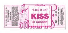 Kiss lick tour gebraucht kaufen  Hamburg