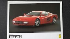 Ferrari range brochure for sale  CHESTERFIELD