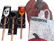 Artículos de Halloween Kay Dee Designs Delantal, 3 espátulas/cortadores de galletas 2 agarres segunda mano  Embacar hacia Argentina