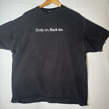 Camiseta promocional masculina vintage Y2K Apple Products Study on Rock on Tech tamanho XL A208 comprar usado  Enviando para Brazil