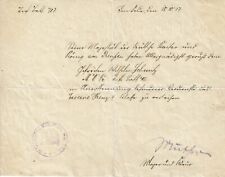 Besitzzeugnis datiert 18.10.1917 gebraucht kaufen  Lehre