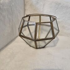 Metal glass octagon for sale  LEEDS