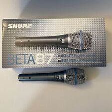 Shure beta87a condenser d'occasion  Expédié en Belgium