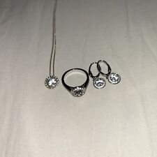 Swarovski earrings necklace for sale  HALSTEAD