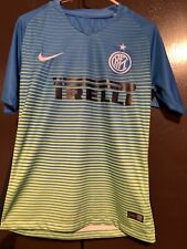 CAMISETA DE FÚTBOL PARA EL HOGAR INTER MILAN 2016/2017 CAMISETA DE FÚTBOL NIKE TALLA PEQUEÑA ADULTO segunda mano  Embacar hacia Mexico