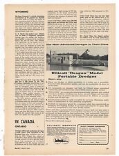 1961 Ellicott Machine Co. Anúncio: dragas portáteis modelo dragão - na foto. Balt. comprar usado  Enviando para Brazil