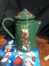 Green metal jug for sale  BROMSGROVE