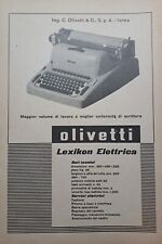 Olivetti lexikon elettrica usato  Savona