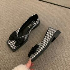 Ladies Flat Shoes Square Toe Shallow Mouth Slip-on Women Loafers Casual Shoes for sale  Shipping to South Africa