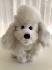 Brinquedo branco poodle cachorro de pelúcia MTY brinquedo internacional realista de bicho de pelúcia comprar usado  Enviando para Brazil