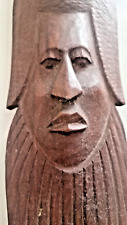 Scultura maschera legno usato  Valdilana