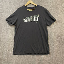 Camiseta OWN IT Xersion cinza estampa gráfica gola redonda manga curta usada comprar usado  Enviando para Brazil