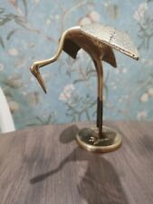 Vintage brass bird for sale  HULL