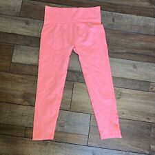 Tek Gear Leggings Womens Size Large Fluorescent Orange Athletic Activewear for sale  Shipping to South Africa