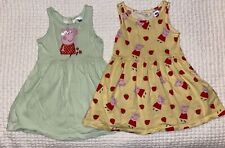 Lote de vestidos femininos 2T Peppa Pig H&M vestidos de verão em excelente estado usado personagem pré-escolar comprar usado  Enviando para Brazil