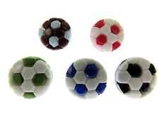 Round football buttons for sale  BIRMINGHAM
