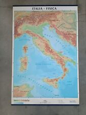 italia fisica cartina usato  Italia
