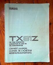 Yamaha tx81z tone for sale  READING