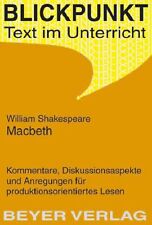 Shakespeare william macbeth gebraucht kaufen  Berlin