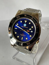 Orologio vintage watch diver VOLKSWAGEN 50 mt. quartz date 1990 NOS + Box + Doc usato  Torino