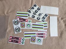 PUCH Job Lot Of vintage style Cycle Frame Decals Stickers for sale  Shipping to South Africa