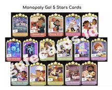 Adesivos para cartões Monopoly Go 5 estrelas todas variantes ENTREGA RÁPIDA, usado comprar usado  Enviando para Brazil