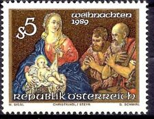 Austria 1989 natale usato  Italia