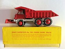 Used, Dinky 959 Foden Dump Truck/Bulldozer in Original Box  for sale  NORWICH