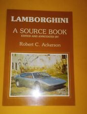 Lamborghini: A Source Book [Paperback, 1984] 1ª edição 1ª impressão, Robert Ackerson comprar usado  Enviando para Brazil