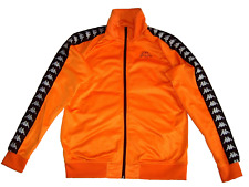 Used, Kappa shiny bright orange track suit top jacket L for sale  Shipping to South Africa