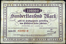 Heidelberg 1923 100 for sale  Elkader