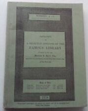 Sotheby catalogue 1938 for sale  EXMOUTH