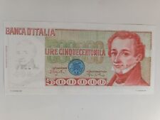 Banconota italiana 500.000 usato  Mazara Del Vallo
