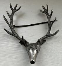 stag head brooch for sale  WORCESTER