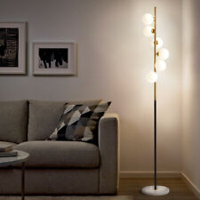 Design staande lamp met LED lampenkappen marmeren voet ALIBREO, gebruikt tweedehands  Nederland