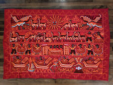 Red peruvian textile for sale  Yorktown