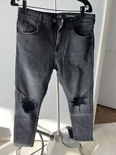 bershka jeansy dżinsowe skinny zwężający się krój 32/32 na sprzedaż  Wysyłka do Poland