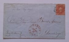 Chile 1867 cover d'occasion  Linselles