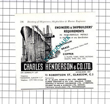 Charles henderson ltd for sale  SHILDON
