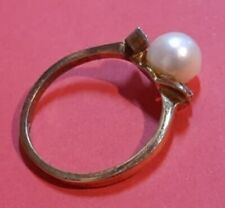 anello oro perla usato  Italia