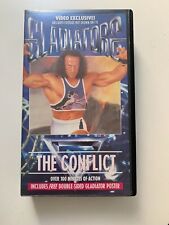 Gladiators conflict vhs for sale  GREAT YARMOUTH