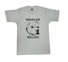 Melhor Camisa Vintage Anos 90 American Bulldog Ponto Único Tela Estrelas EUA Tamanho M comprar usado  Enviando para Brazil