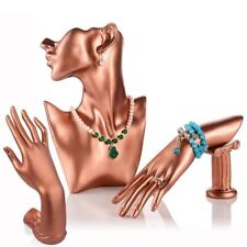 Resin Mannequin for Earrings Ring Necklace Bracelet Jewelry Display Stand Holder for sale  Shipping to South Africa